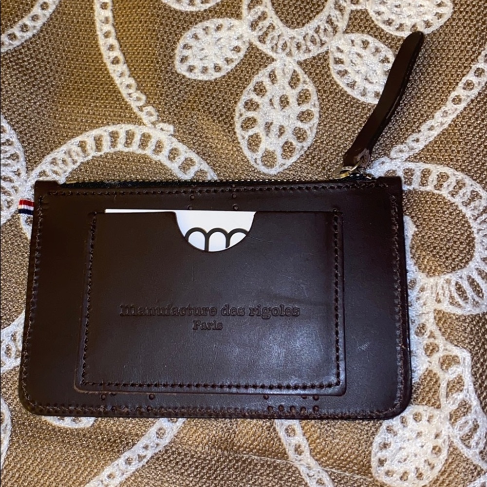Genuine leather wallet/change purse